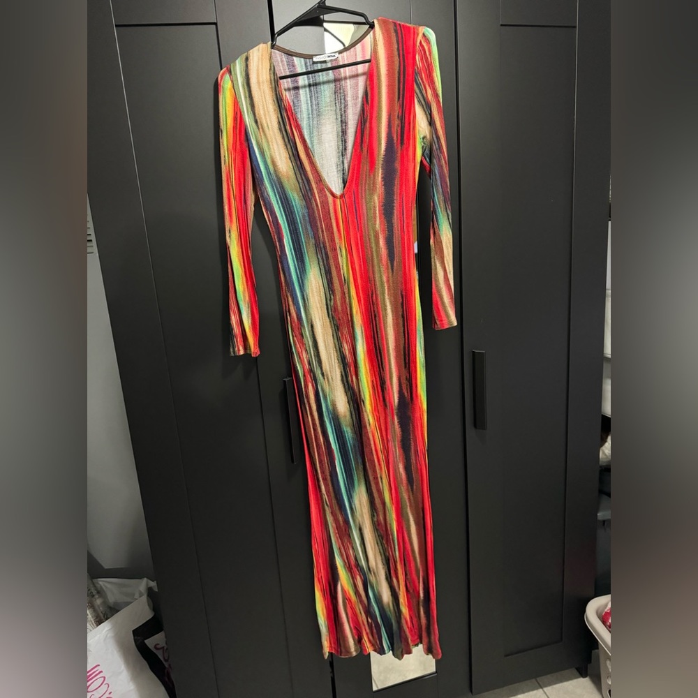 Fashion nova multicolor dress